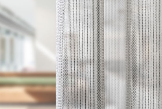 New generation of transparent, acoustic curtain fabrics