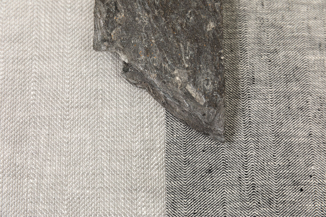 close up textile wallcovering designs with heringbone structure