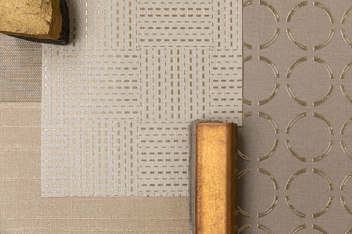 textile wallcovering examples