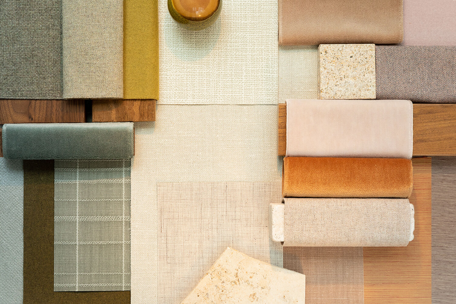 materials for an all-natural interior