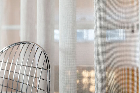 transparent curtain fabric