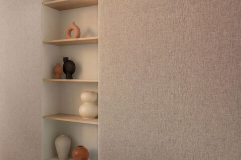 recycled textile wallcovering Dale