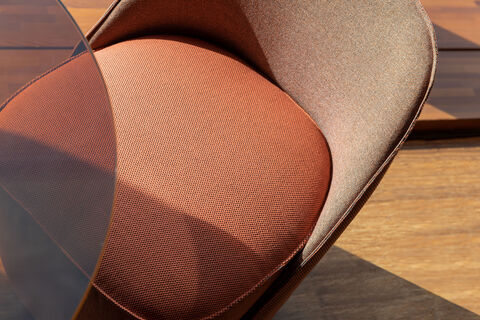 upholstery made from 100% recycled plastic waste
